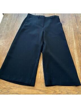 BCBG Wide Leg Black Dress Pant size 4